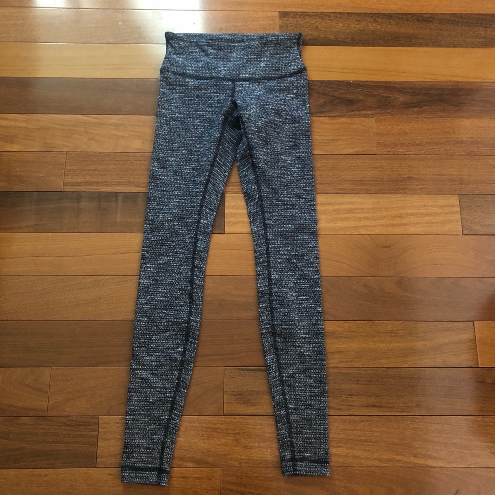 Lululemon coco pique leggings 4 workout EUC